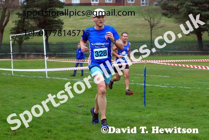 Masters mens 2022 Birtley Cross Country Relays. Photo: David T. Hewitson/Sports for All Pics
